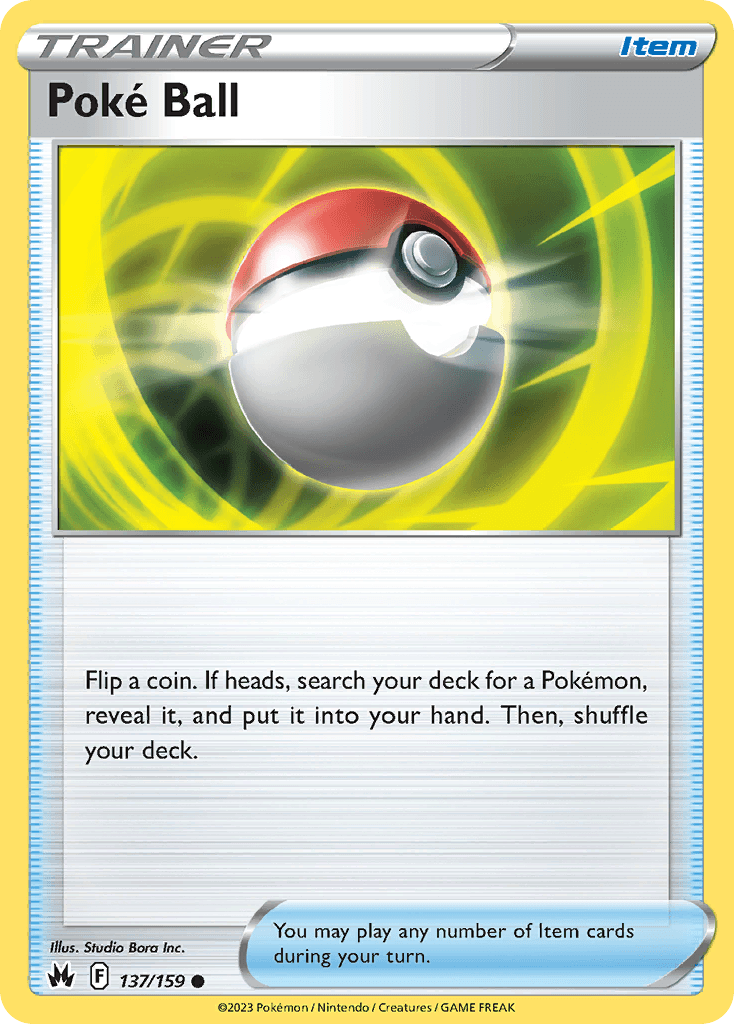 Poké Ball from Crown Zenith