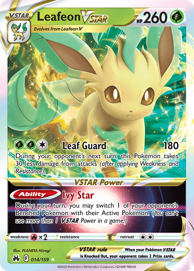 Leafeon VSTAR from Crown Zenith