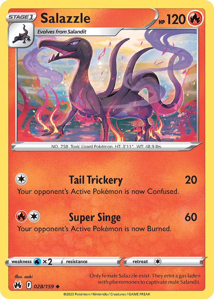 Salazzle from Crown Zenith