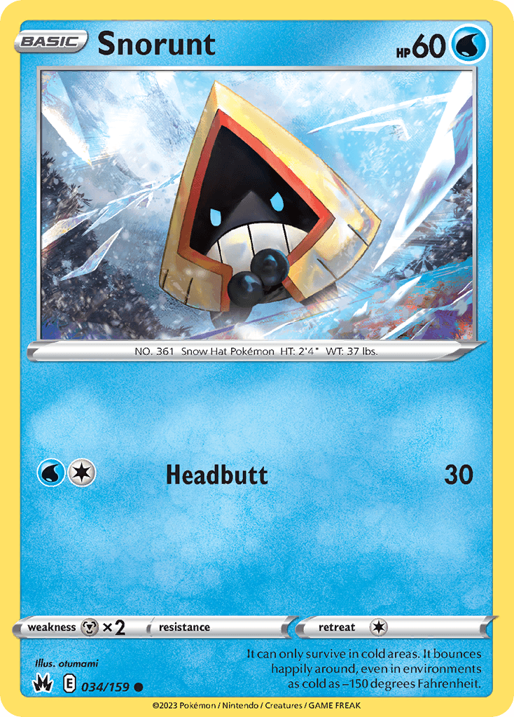 Snorunt from Crown Zenith
