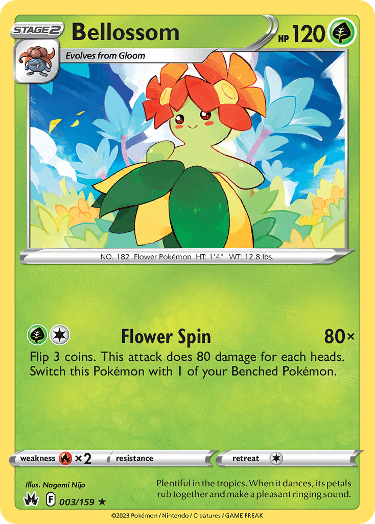 Bellossom from Crown Zenith