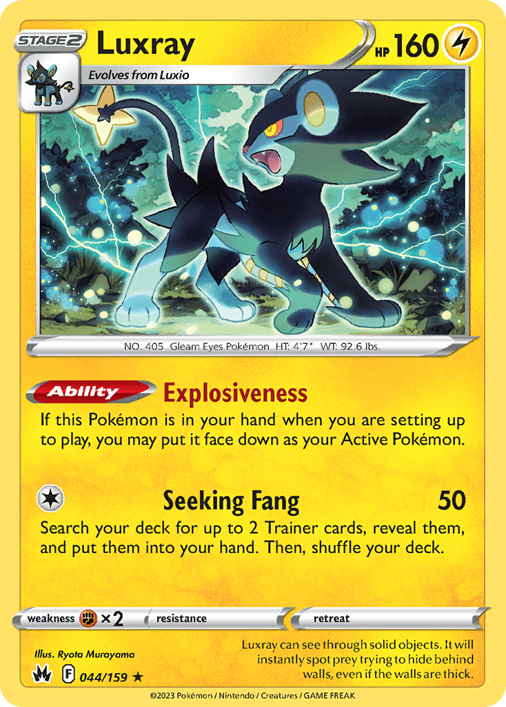 Luxray from Crown Zenith