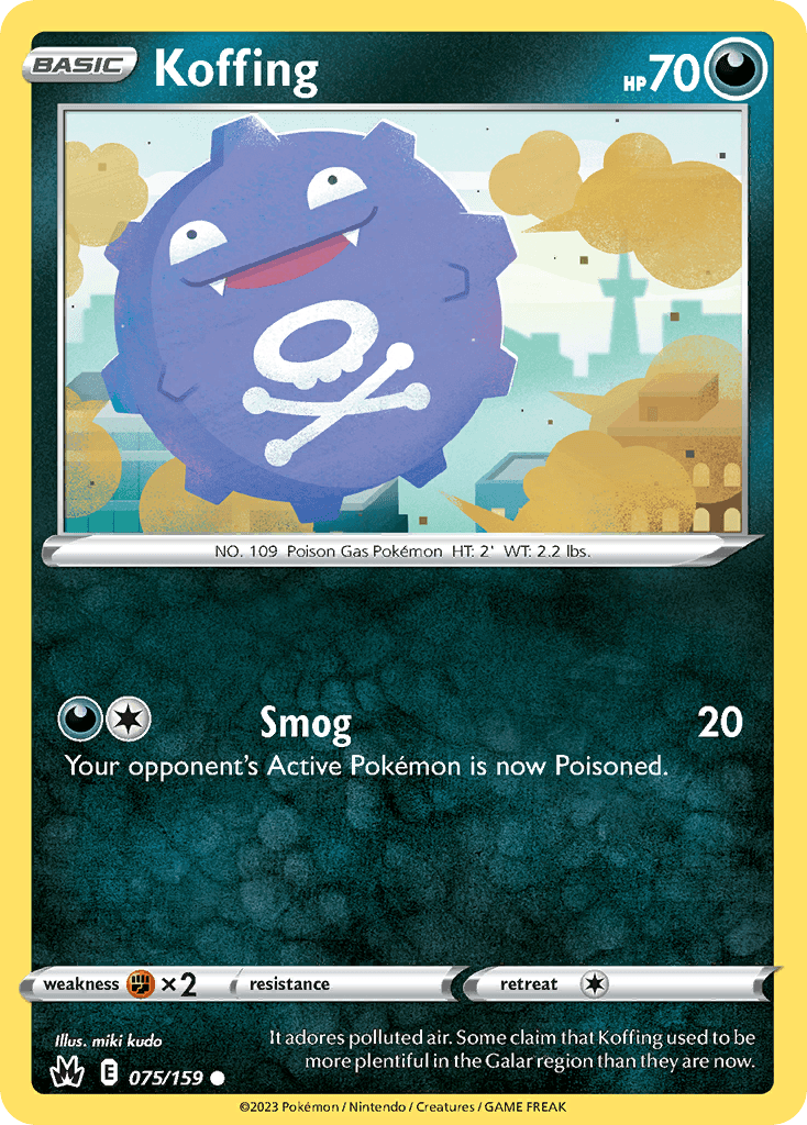 Koffing from Crown Zenith