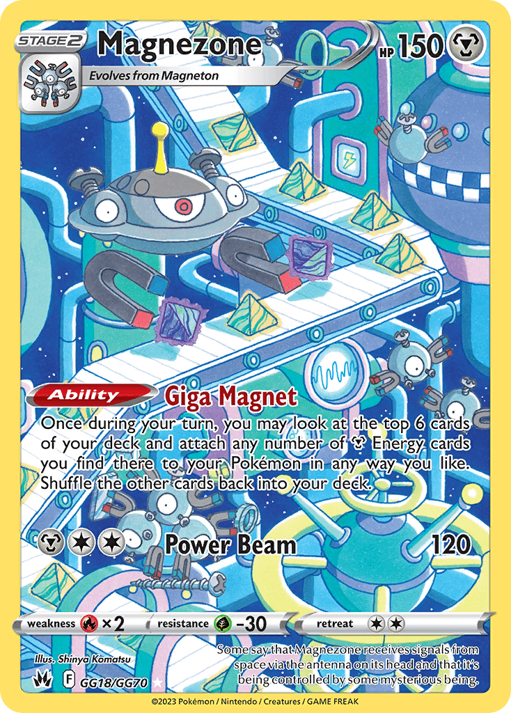 Magnezone from Crown Zenith Galarian Gallery