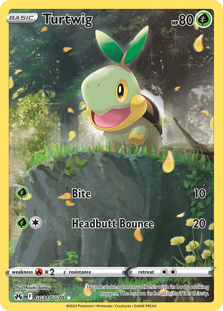 Turtwig from Crown Zenith Galarian Gallery