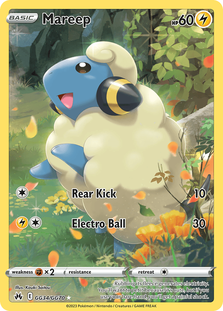 Mareep from Crown Zenith Galarian Gallery