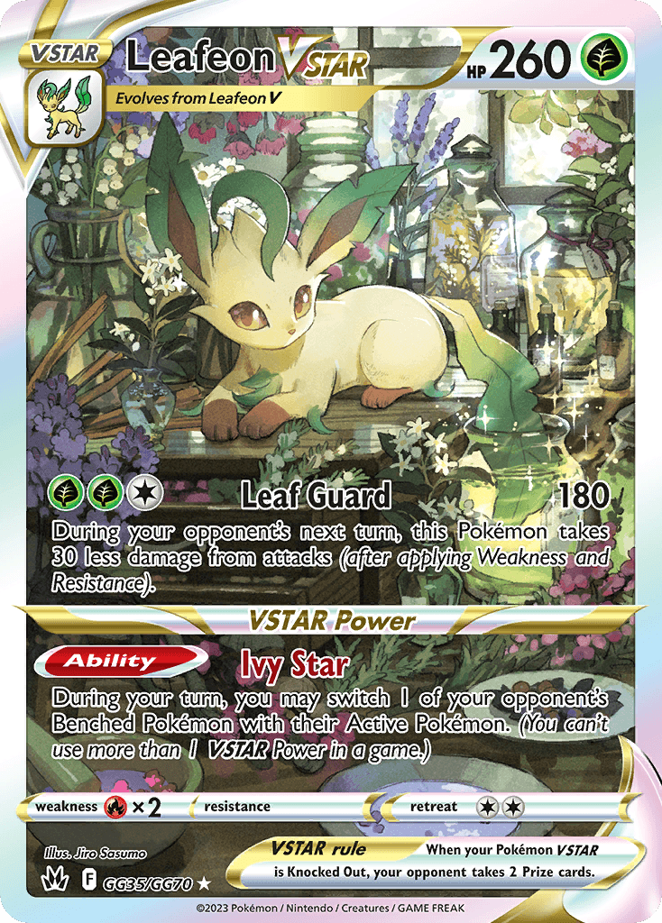Leafeon VSTAR from Crown Zenith Galarian Gallery