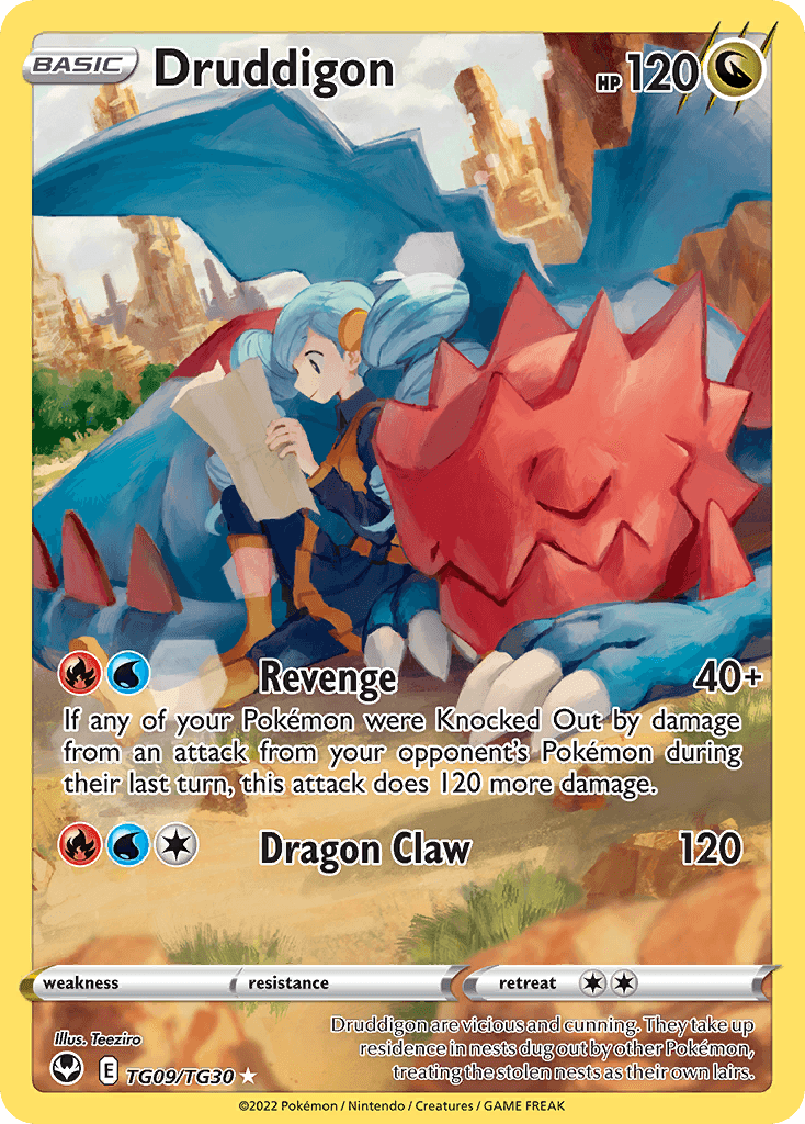 Druddigon from Silver Tempest
