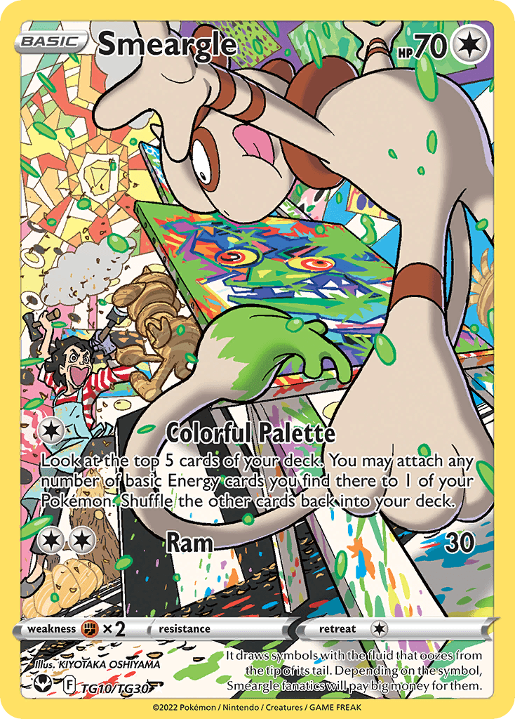 Smeargle from Silver Tempest