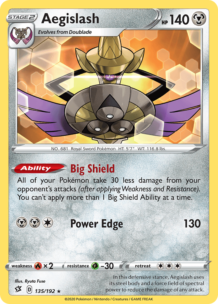 Aegislash from Rebel Clash