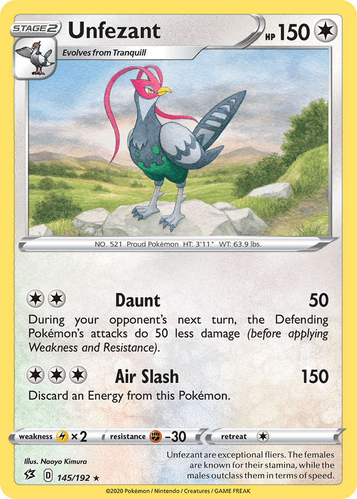 Unfezant from Rebel Clash