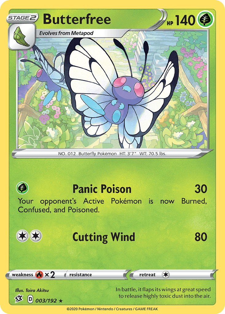 Butterfree from Rebel Clash