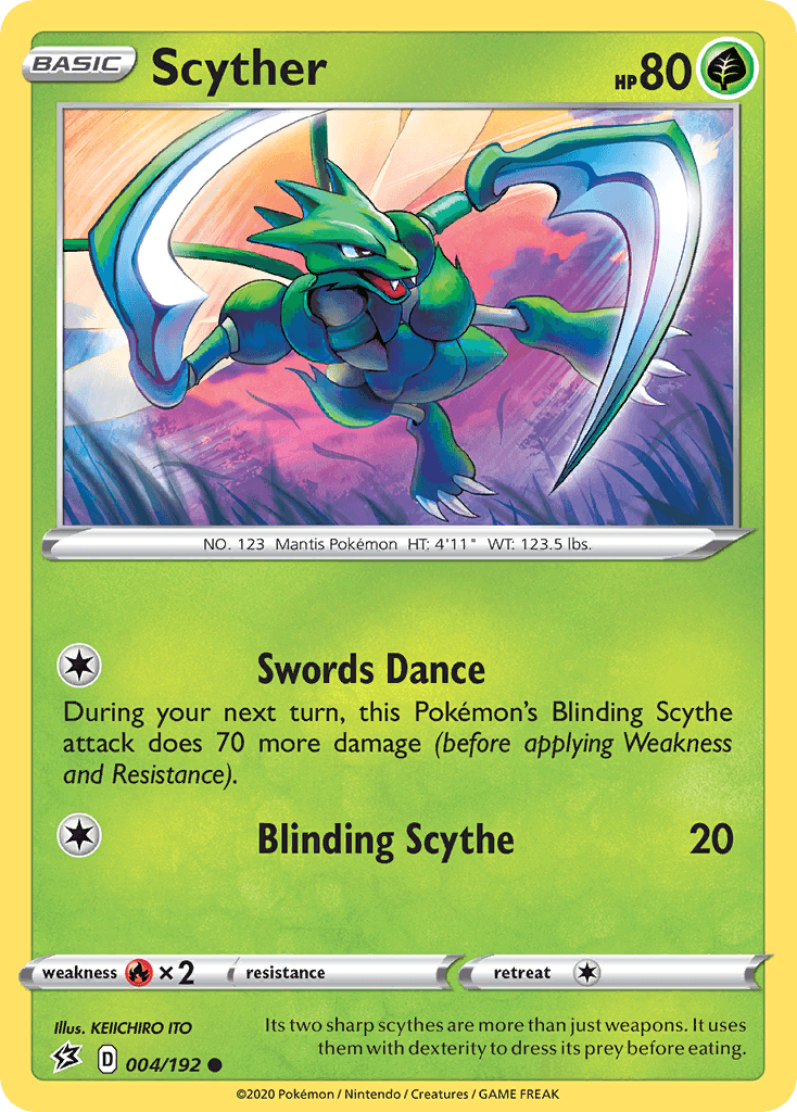Scyther from Rebel Clash