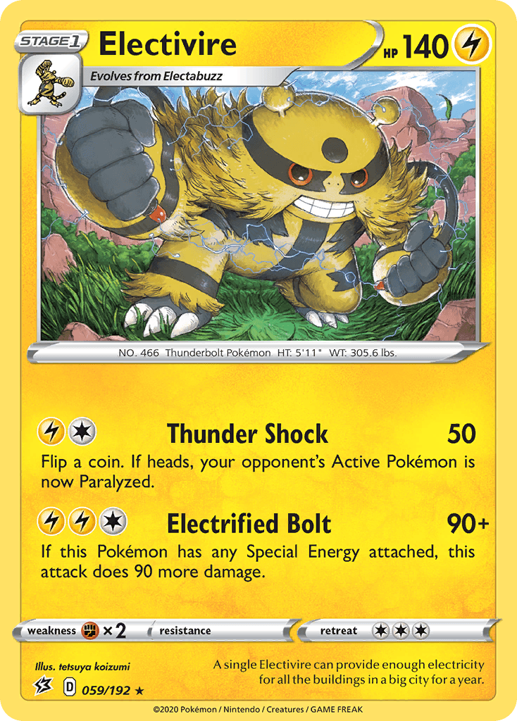 Electivire from Rebel Clash