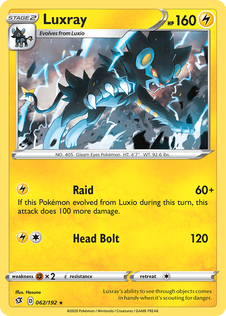 Luxray from Rebel Clash