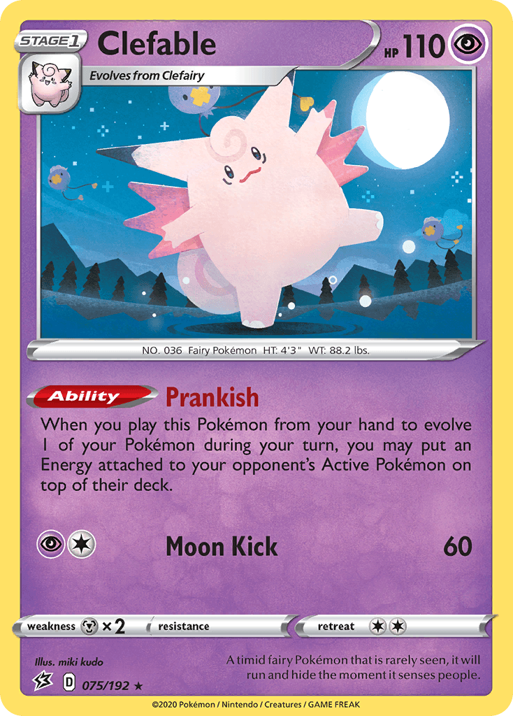 Clefable from Rebel Clash