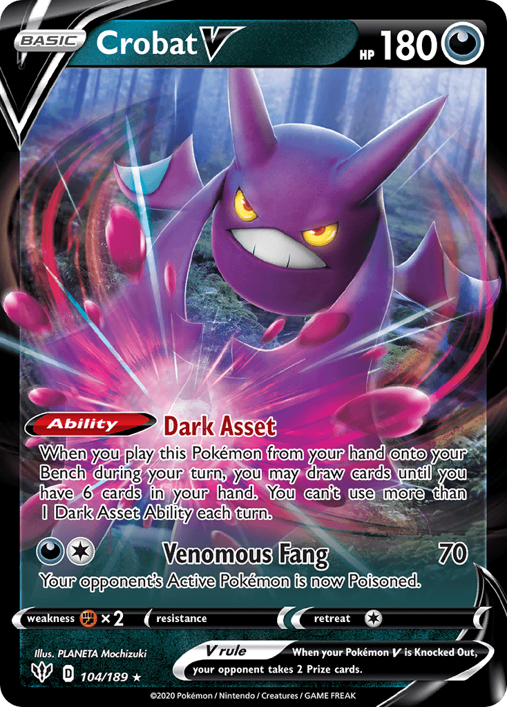 Crobat V from Darkness Ablaze
