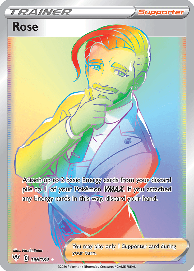 Rose from Darkness Ablaze