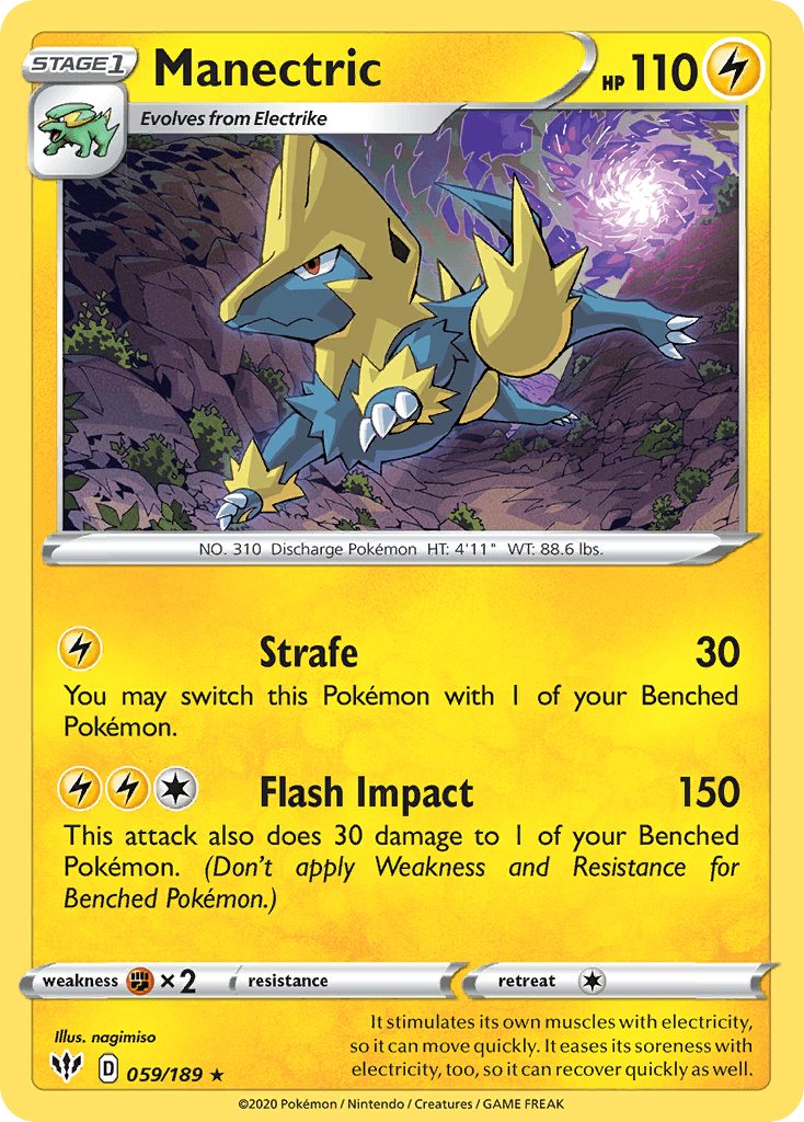 Manectric from Darkness Ablaze