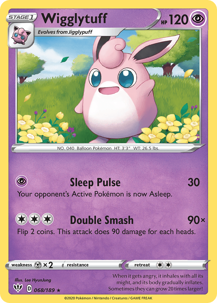 Wigglytuff from Darkness Ablaze
