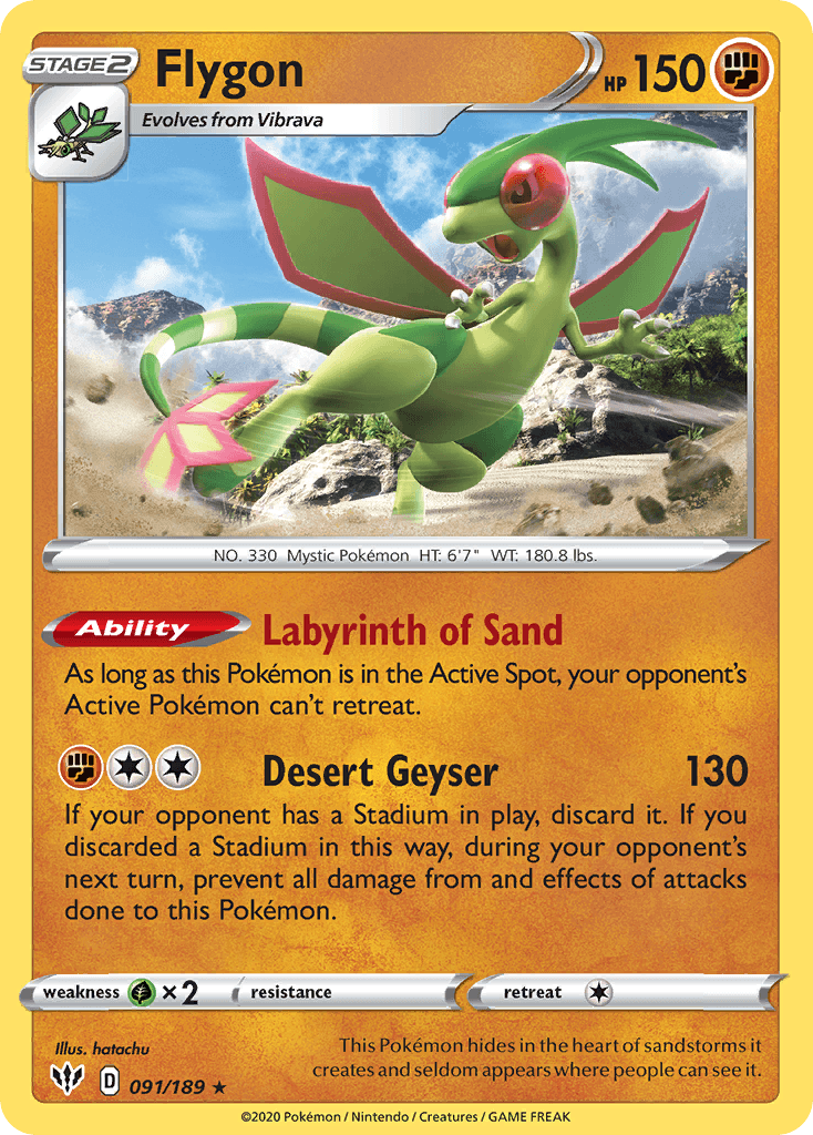 Flygon from Darkness Ablaze