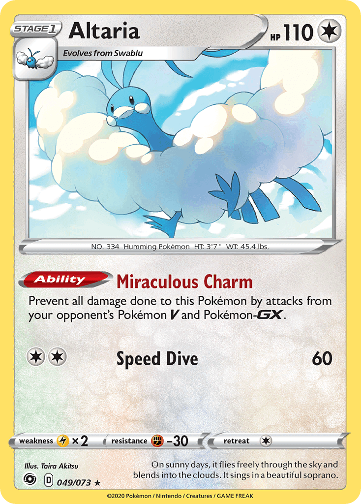 Altaria from Champion's Path