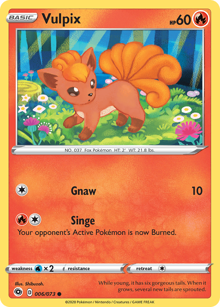 Vulpix from Champion's Path