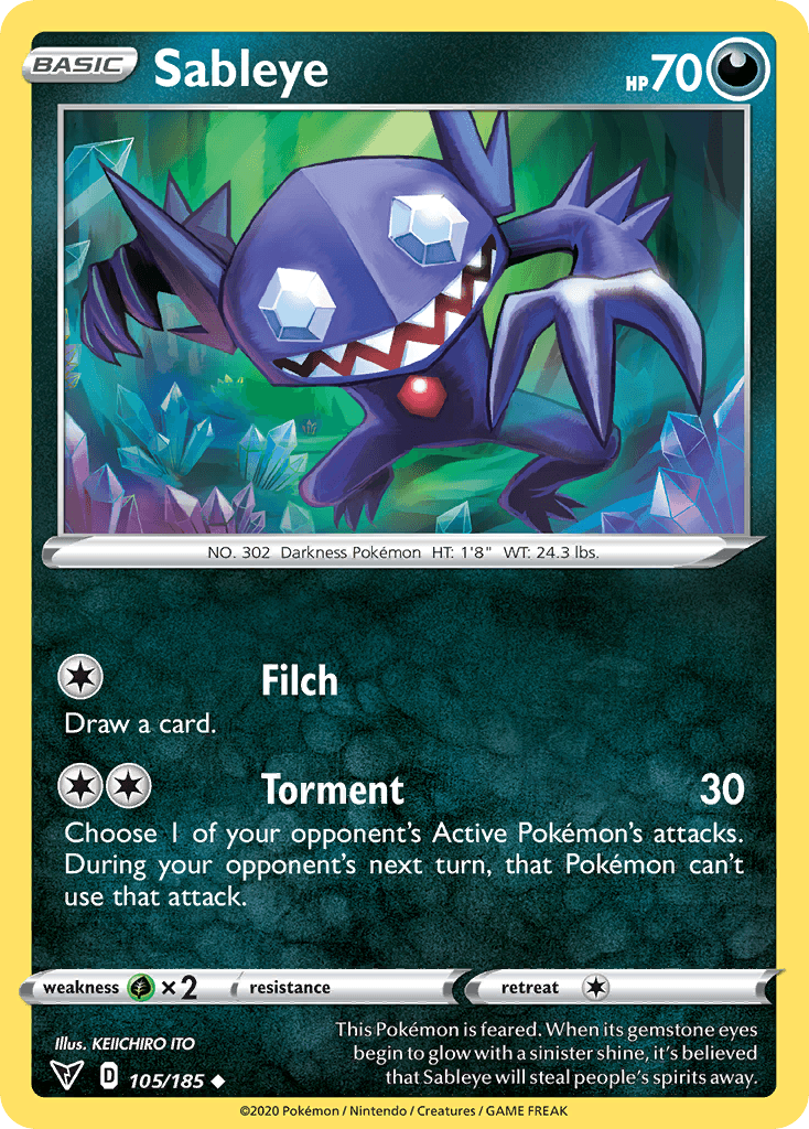Sableye from Vivid Voltage