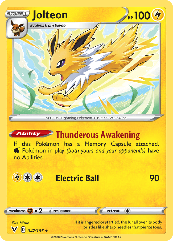 Jolteon from Vivid Voltage