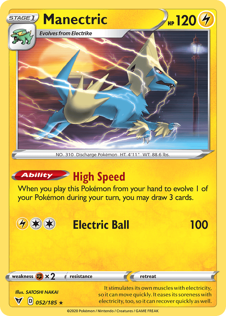 Manectric from Vivid Voltage