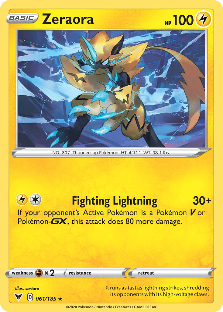 Zeraora from Vivid Voltage