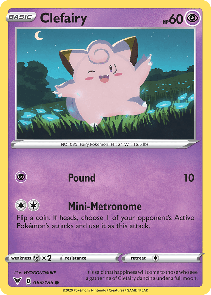 Clefairy from Vivid Voltage