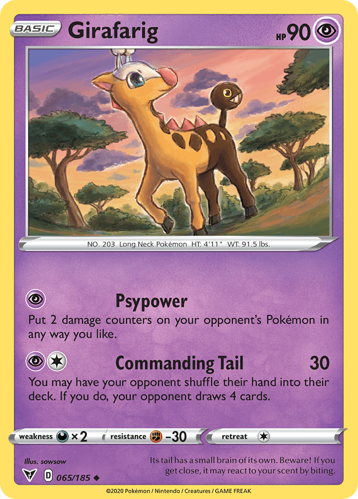 Girafarig from Vivid Voltage