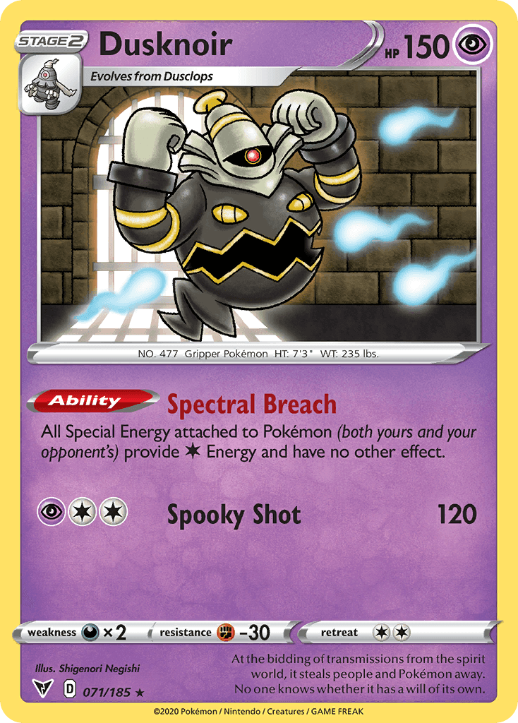 Dusknoir from Vivid Voltage
