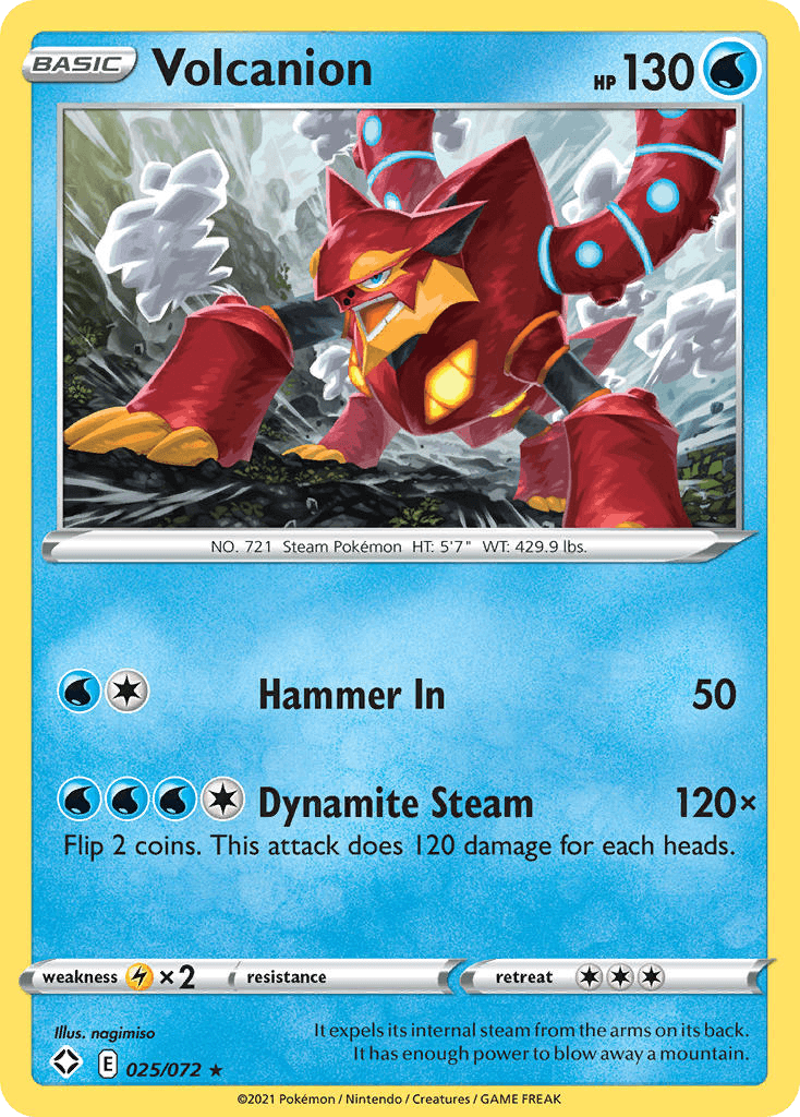 Volcanion from Shining Fates