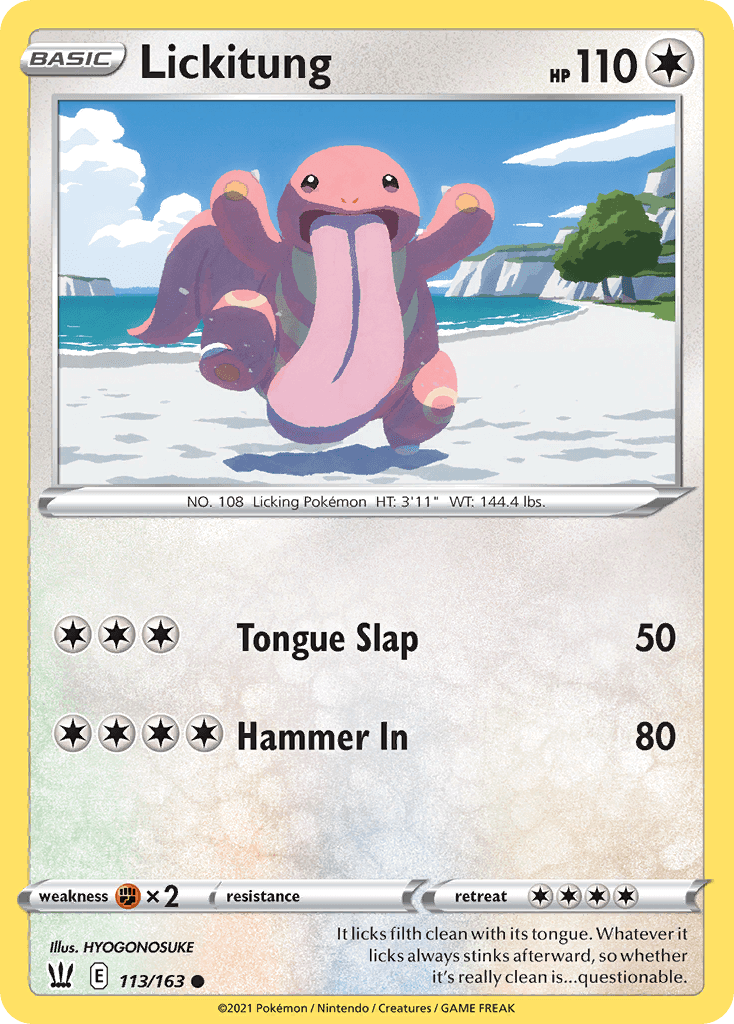 Lickitung from Battle Styles