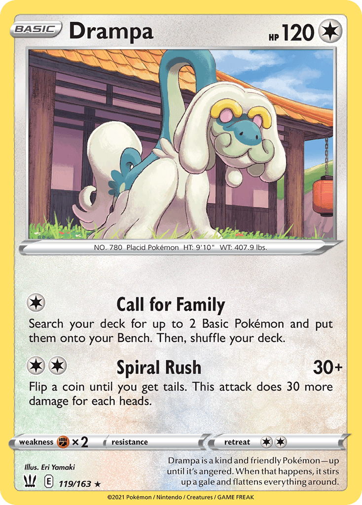 Drampa from Battle Styles