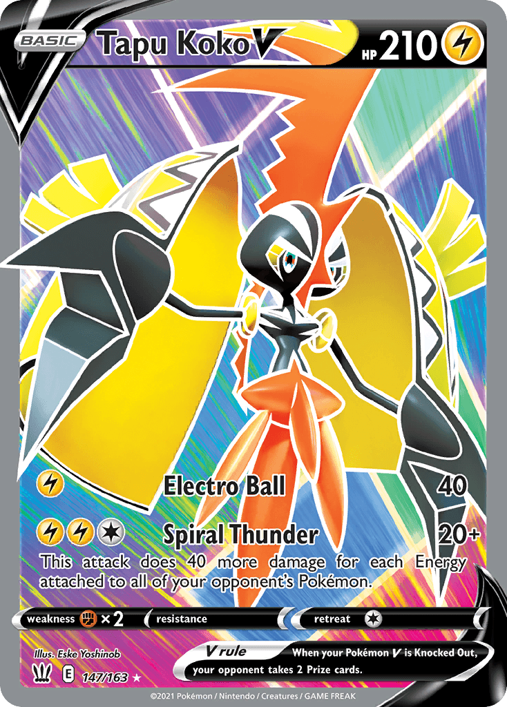 Tapu Koko V from Battle Styles