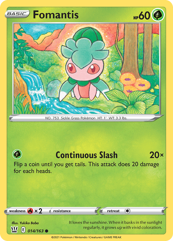 Fomantis from Battle Styles