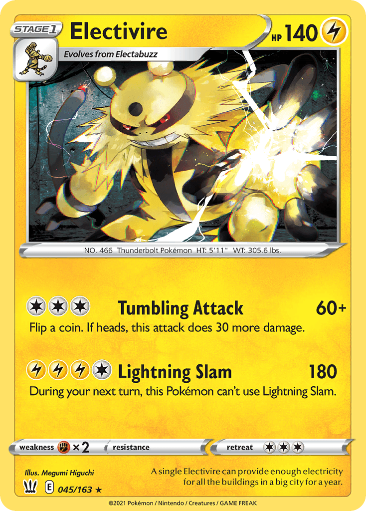 Electivire from Battle Styles