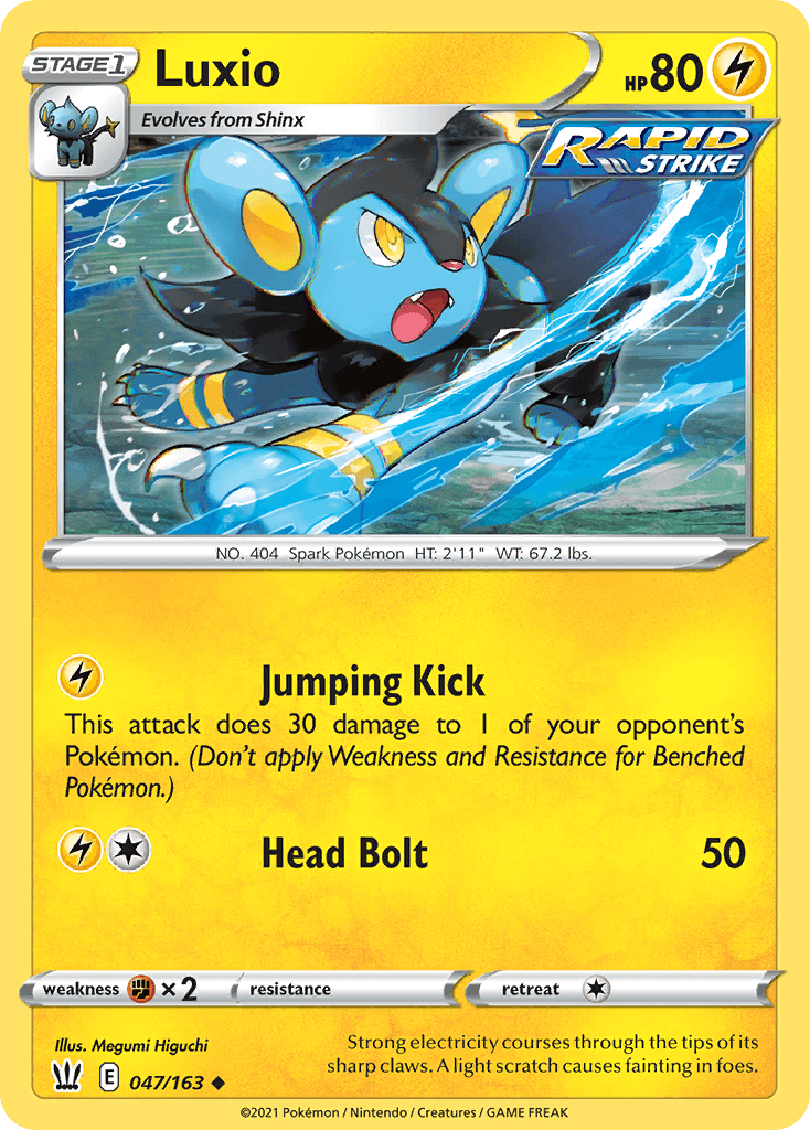 Luxio from Battle Styles