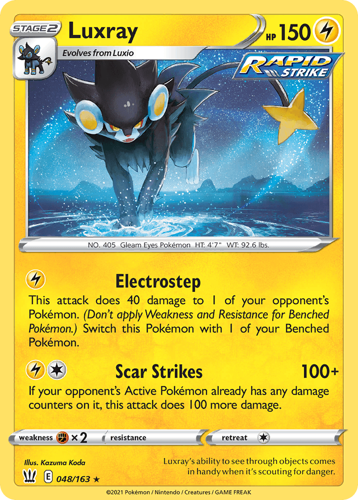 Luxray from Battle Styles
