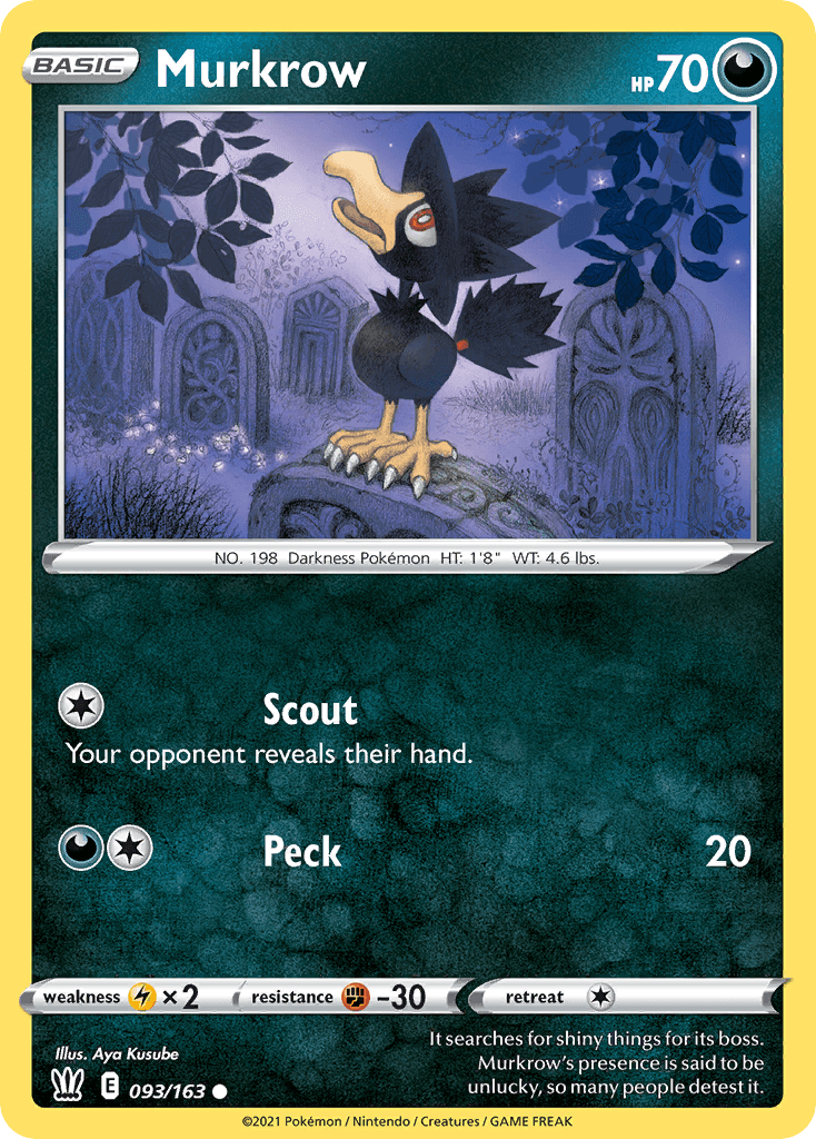 Murkrow from Battle Styles