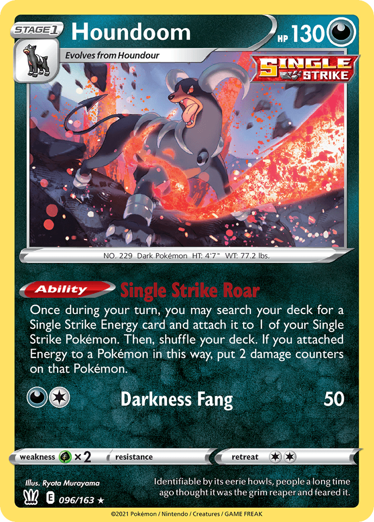 Houndoom from Battle Styles