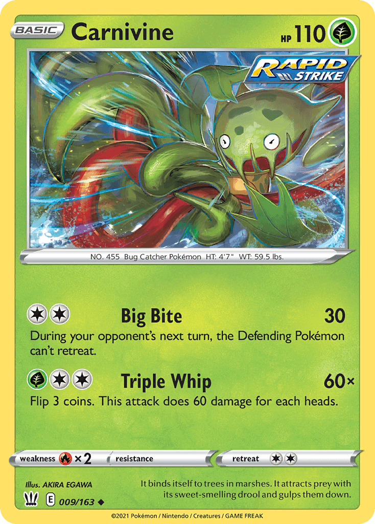 Carnivine from Battle Styles