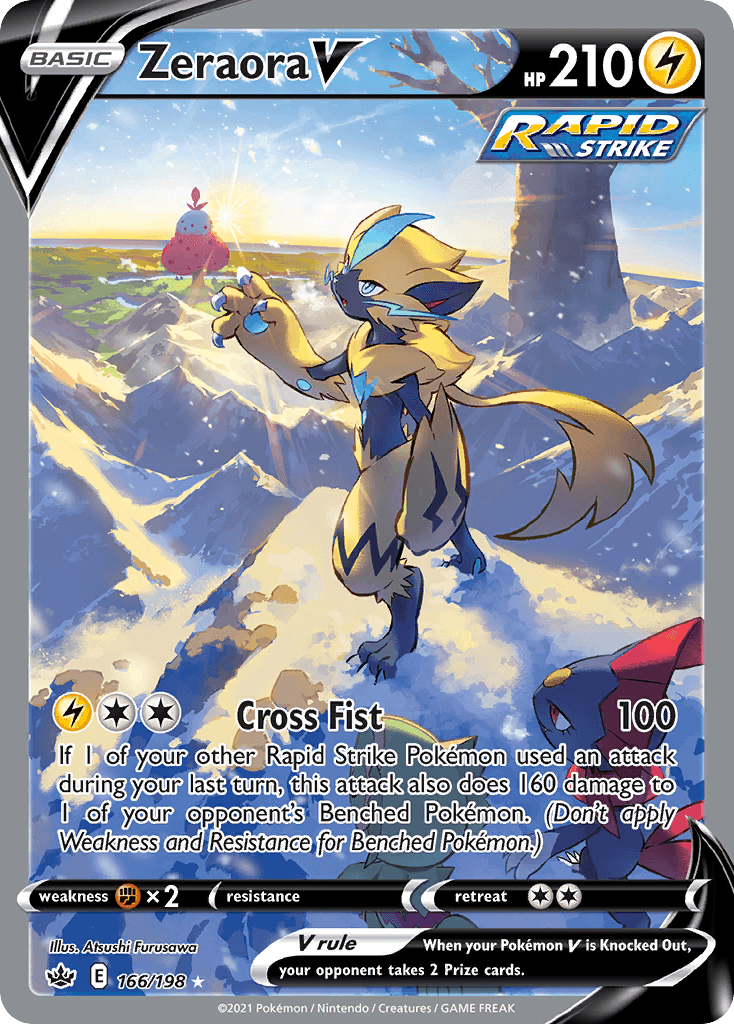 Zeraora V from Chilling Reign