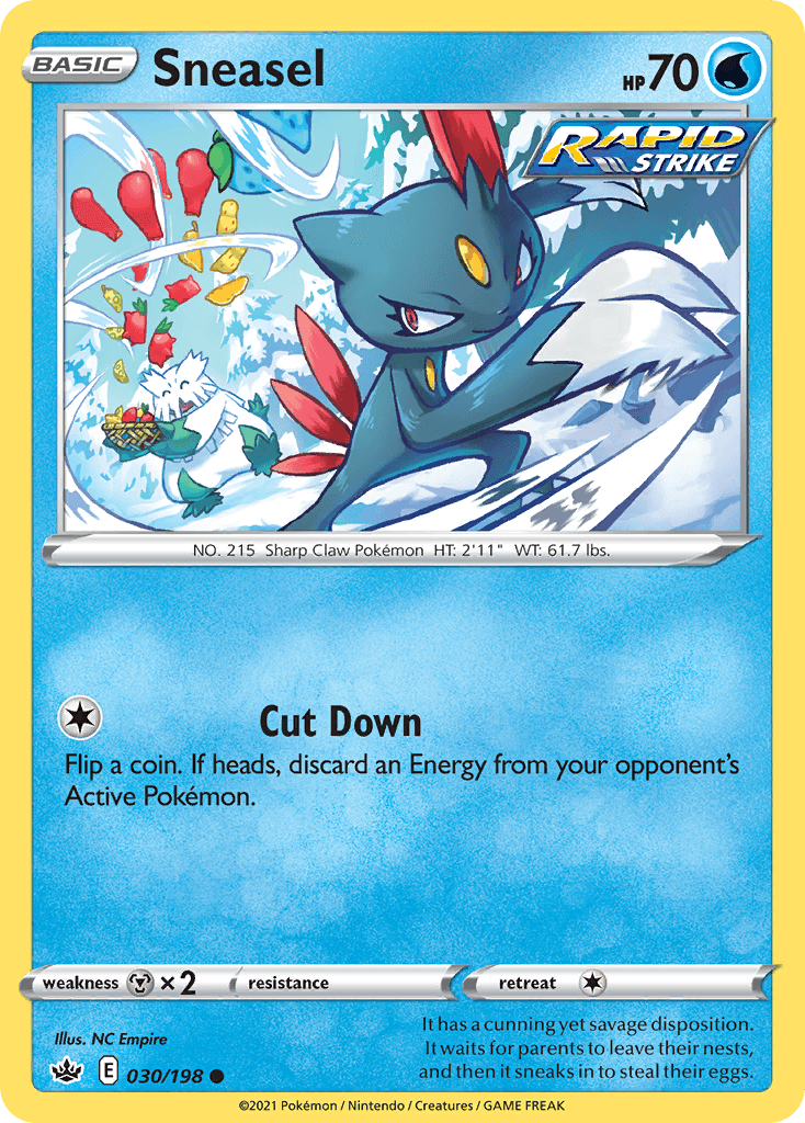 Sneasel from Chilling Reign
