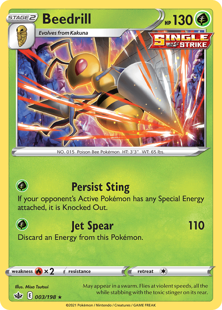 Beedrill from Chilling Reign