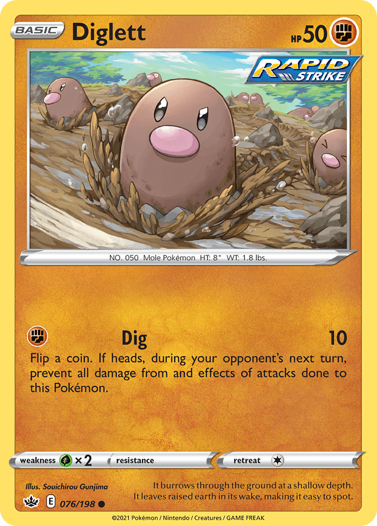 Diglett from Chilling Reign