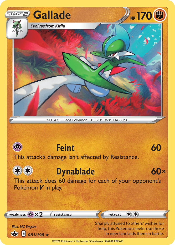 Gallade from Chilling Reign